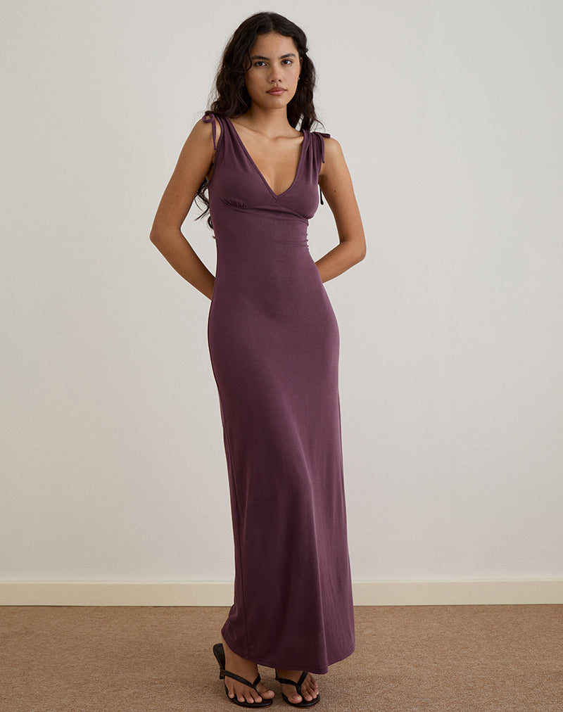 Lillie Maxi Dress - Purple