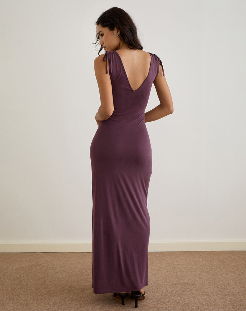 Lillie Maxi Dress - Purple
