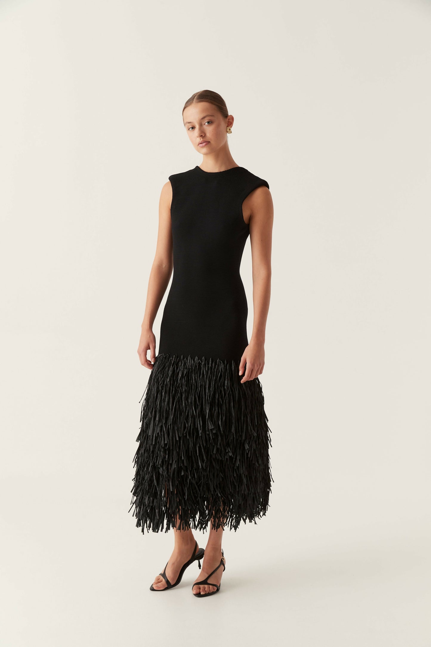 Eliana Fringe Maxi Dress