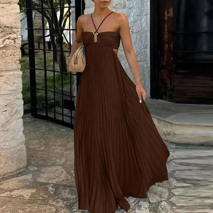Monica Halter Maxi Dress