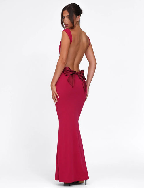 Roberta Maxi Dress - Red
