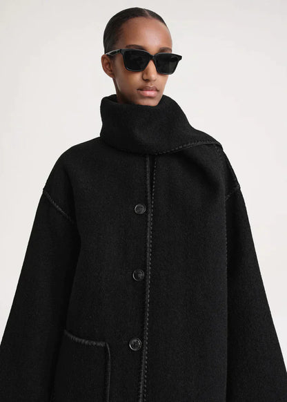 Jessy Elegant Scarf Coat