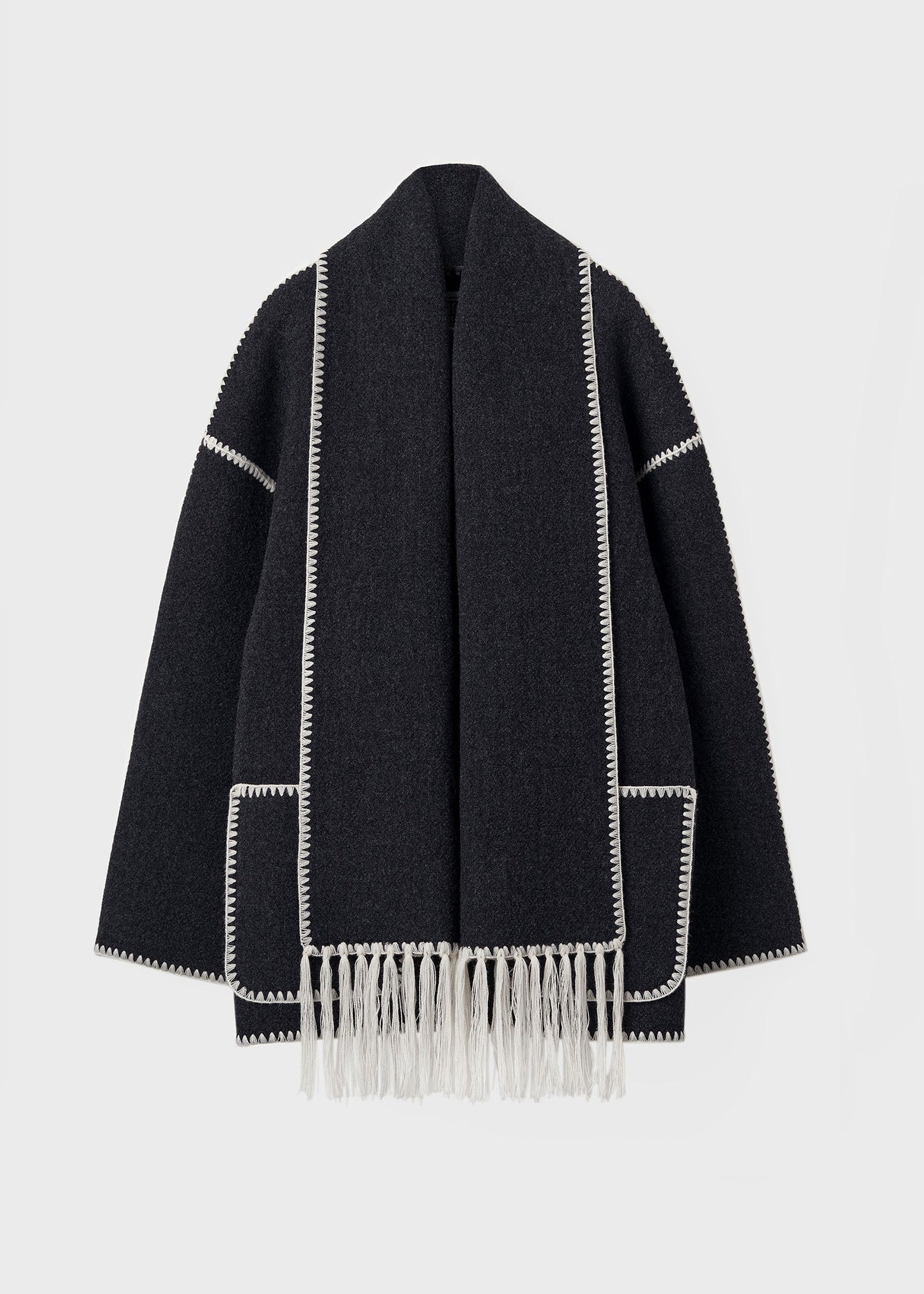 Jessy Elegant Scarf Coat
