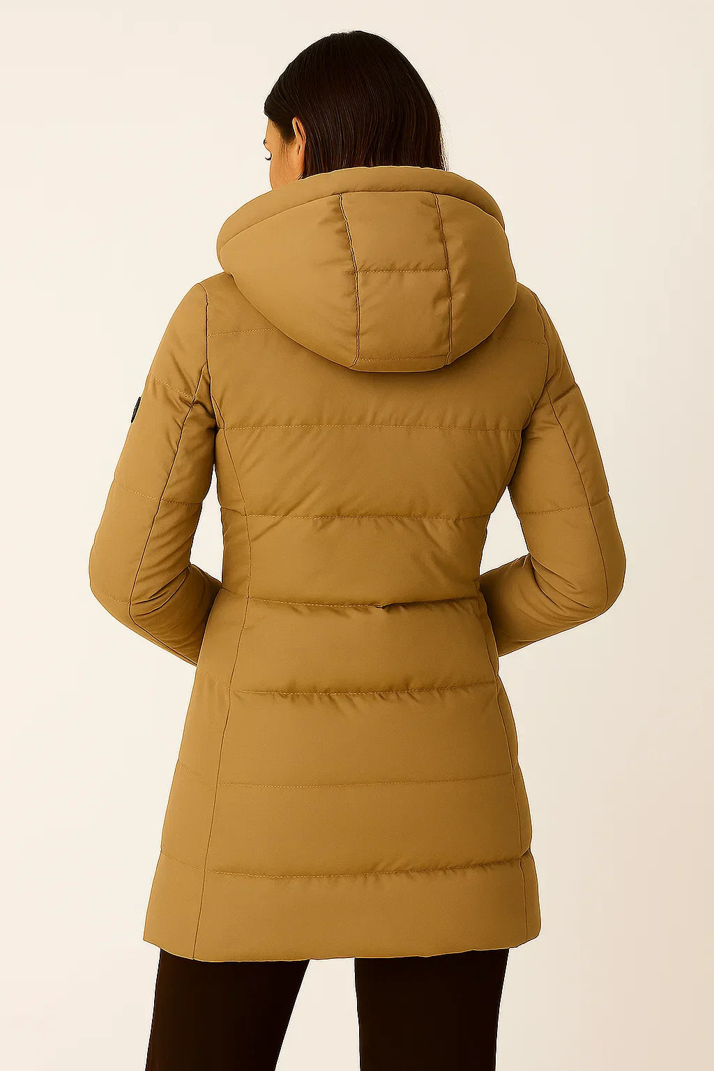 Nora Hooded Longline Puffer Jacket