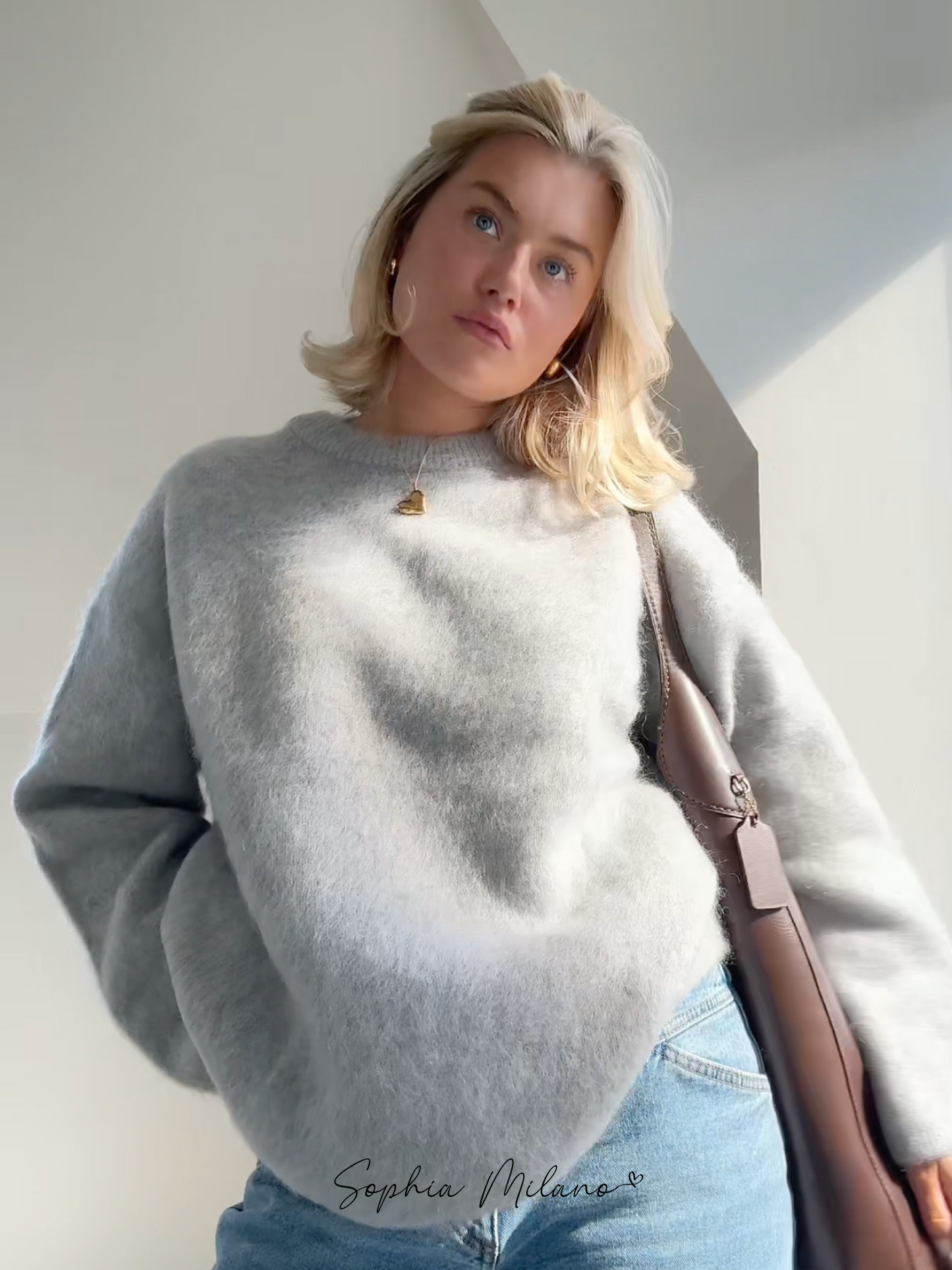 Sophia Moahirmix Sweater