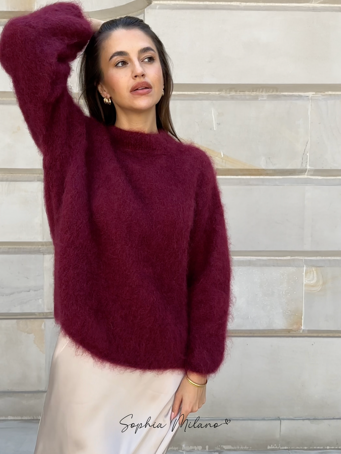 Sophia Moahirmix Sweater