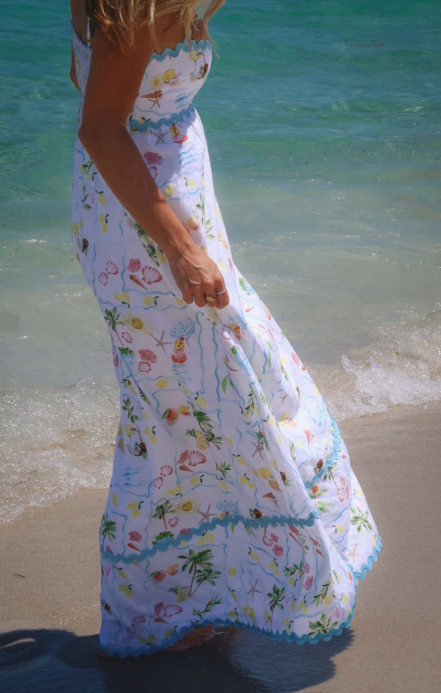 Mercy Maxi Dress - Blue
