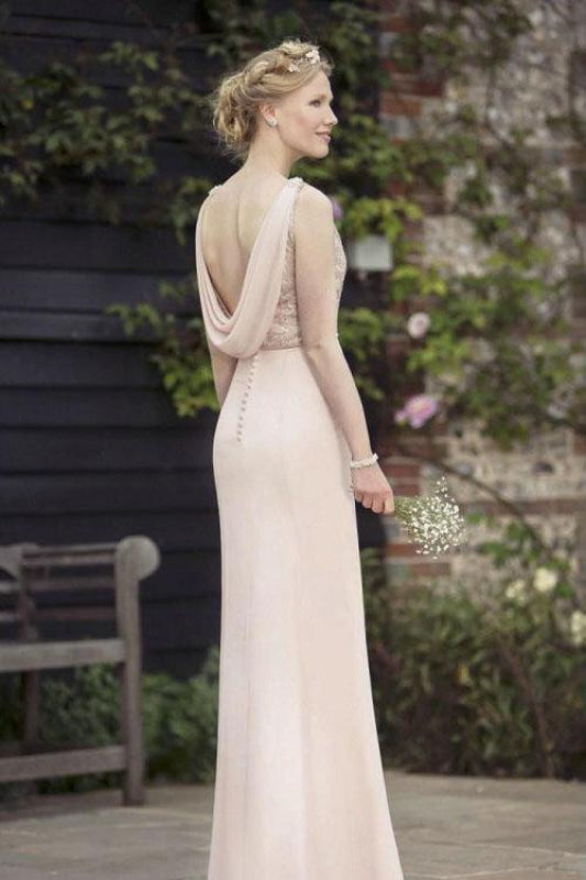 Joy Mini Dress - Champagne