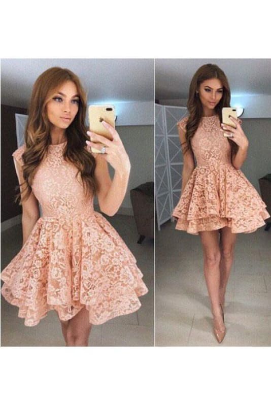 Joy Mini Dress - Blush