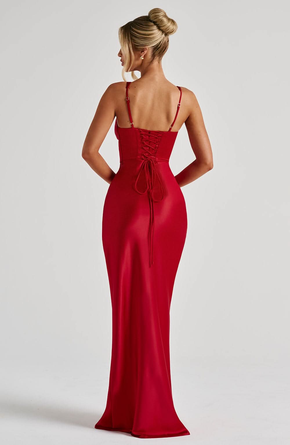 Abigail Maxi Dress - Red