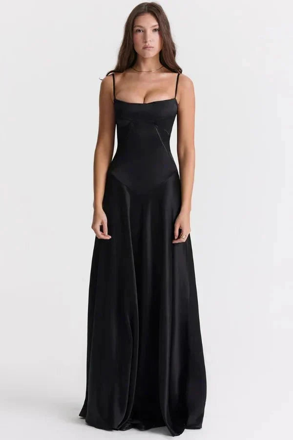 Ophelia Maxi Dress - Black