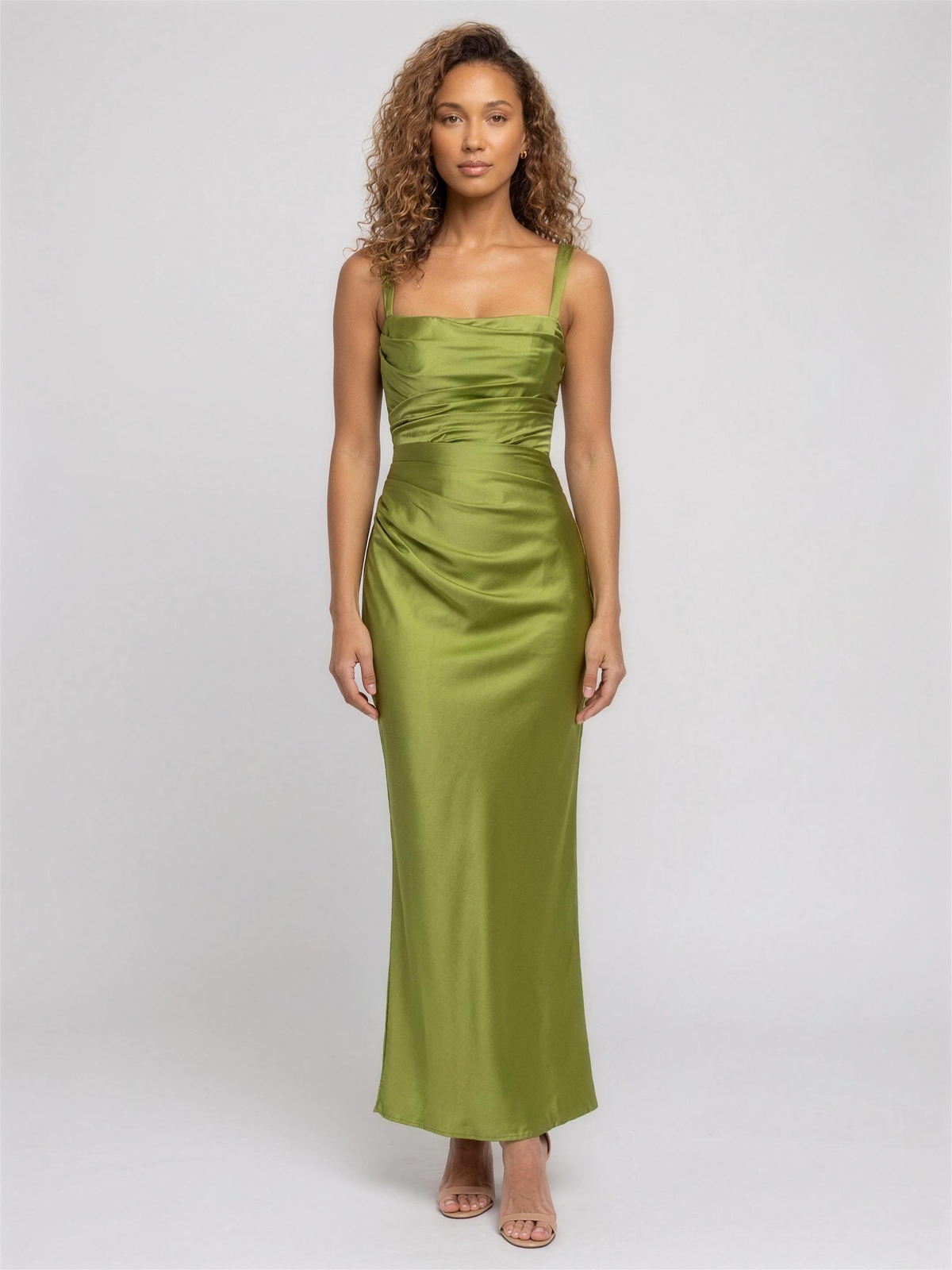April Maxi Dress - Olive
