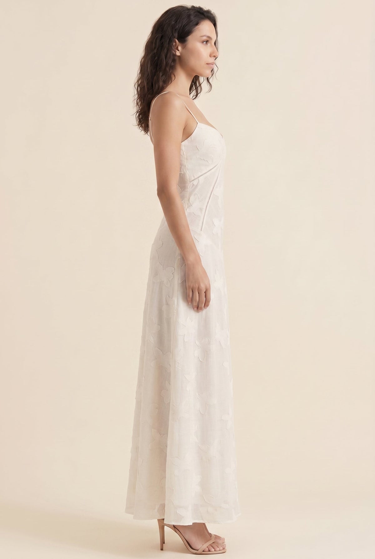 Aurore Lace Maxi Dress - Ivory