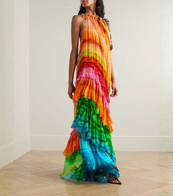 Ingrid Halter Maxi Dress