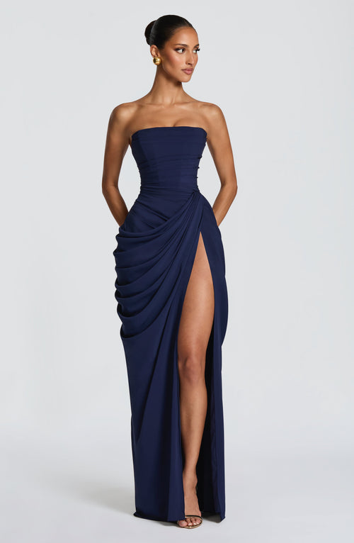 Laura Maxi Dress - Navy