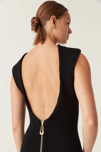 Belle | Knit Midi Dress