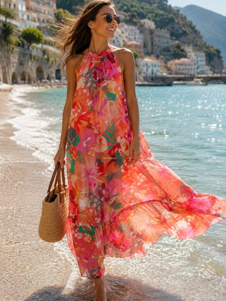 Zaria Convocation Maxi Dress - Multicolor