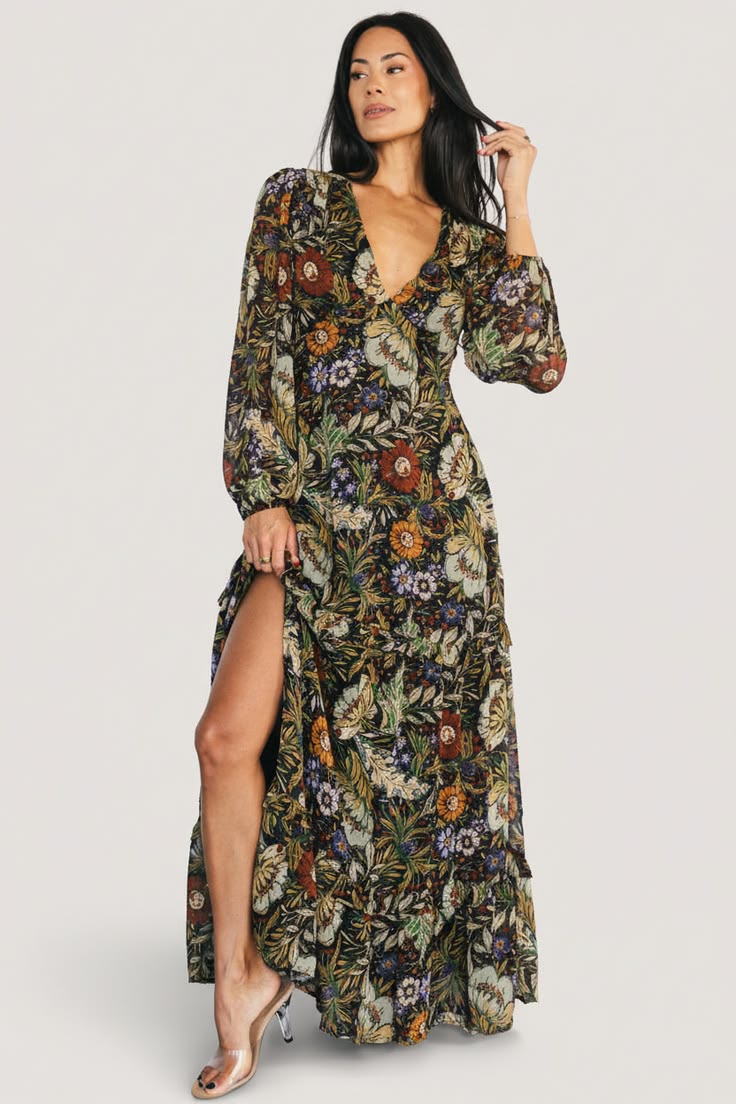 Lisa Maxi Dress - Multicolor
