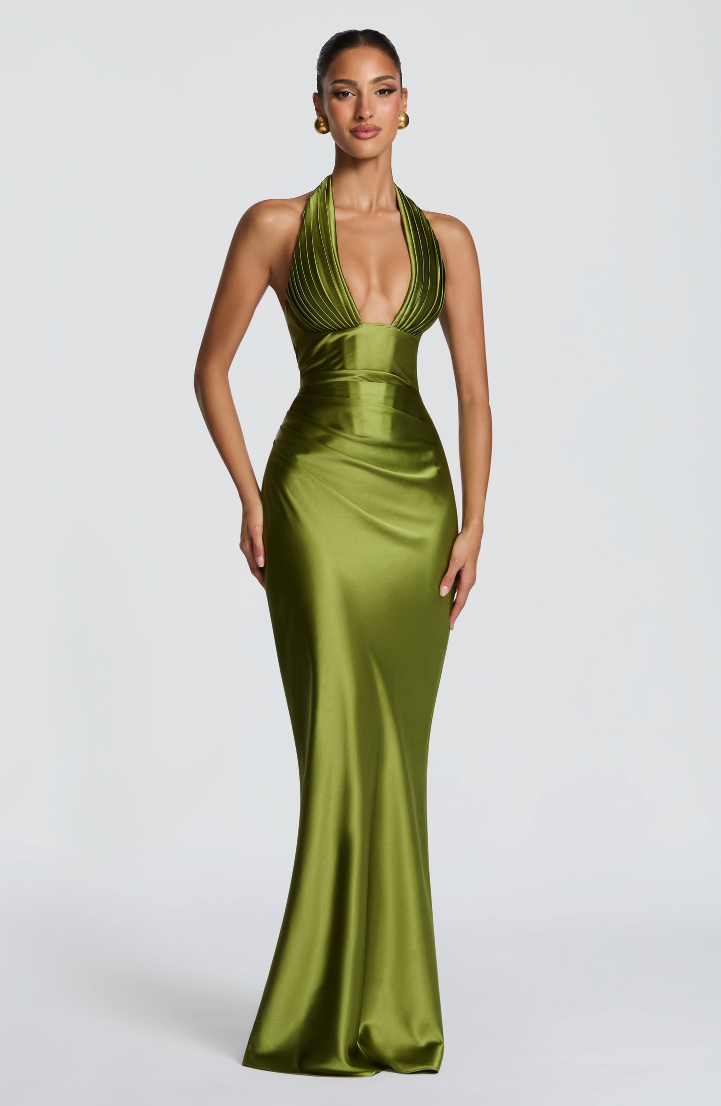 Presley Maxi Dress - Olive
