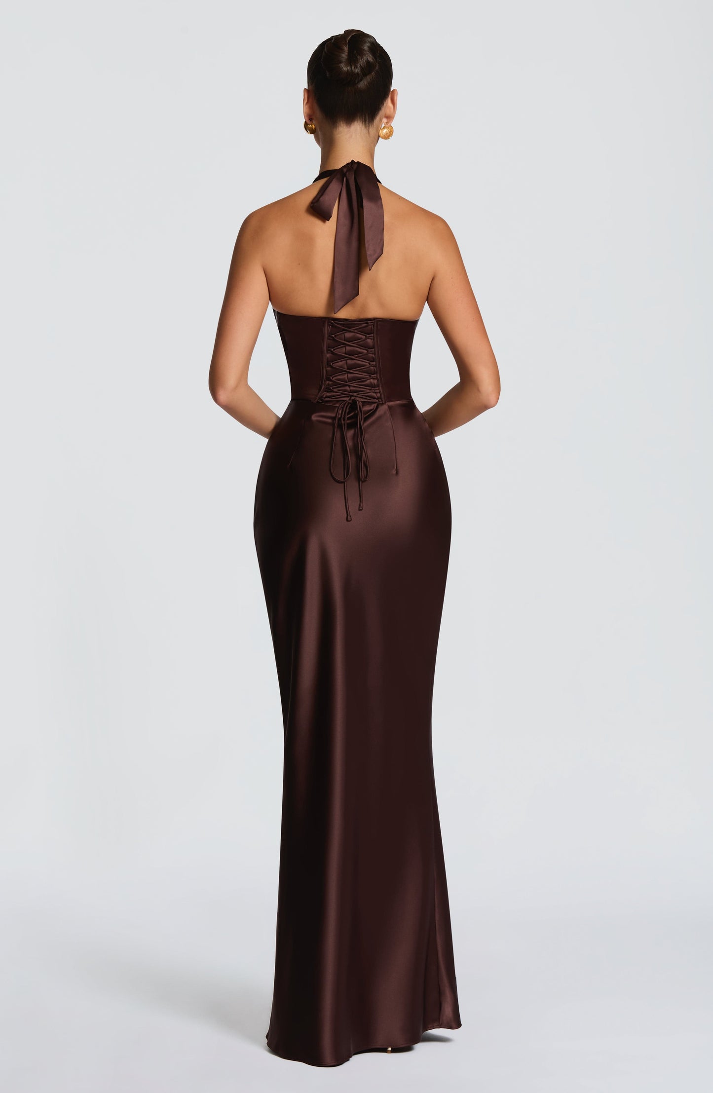 Presley Maxi Dress - Brown