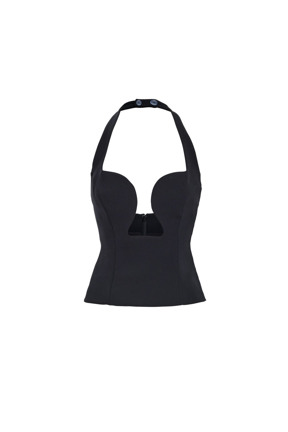 Genoveva Halter Top - Black