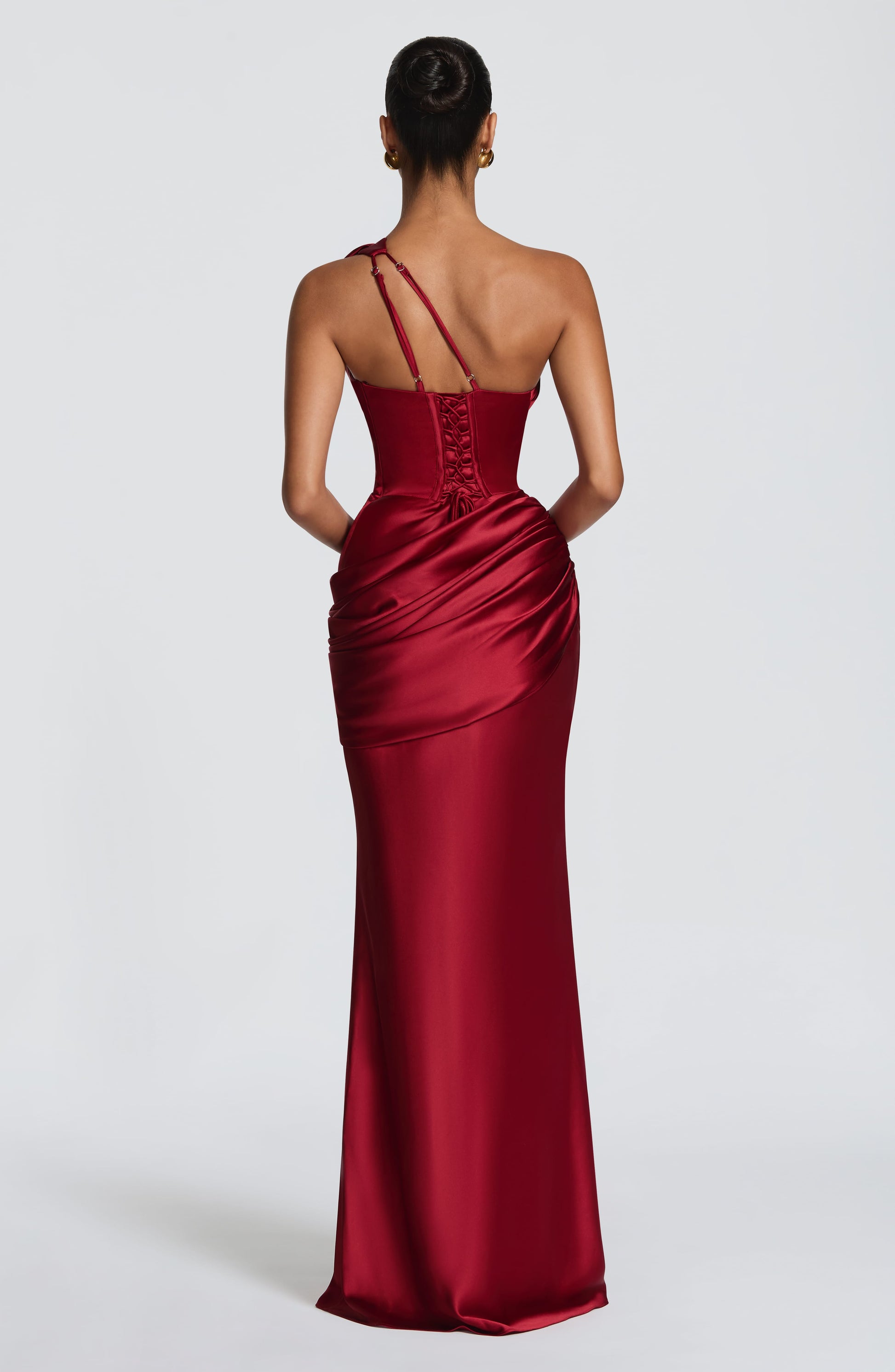 Helena Cutout Plunge Maxi Dress