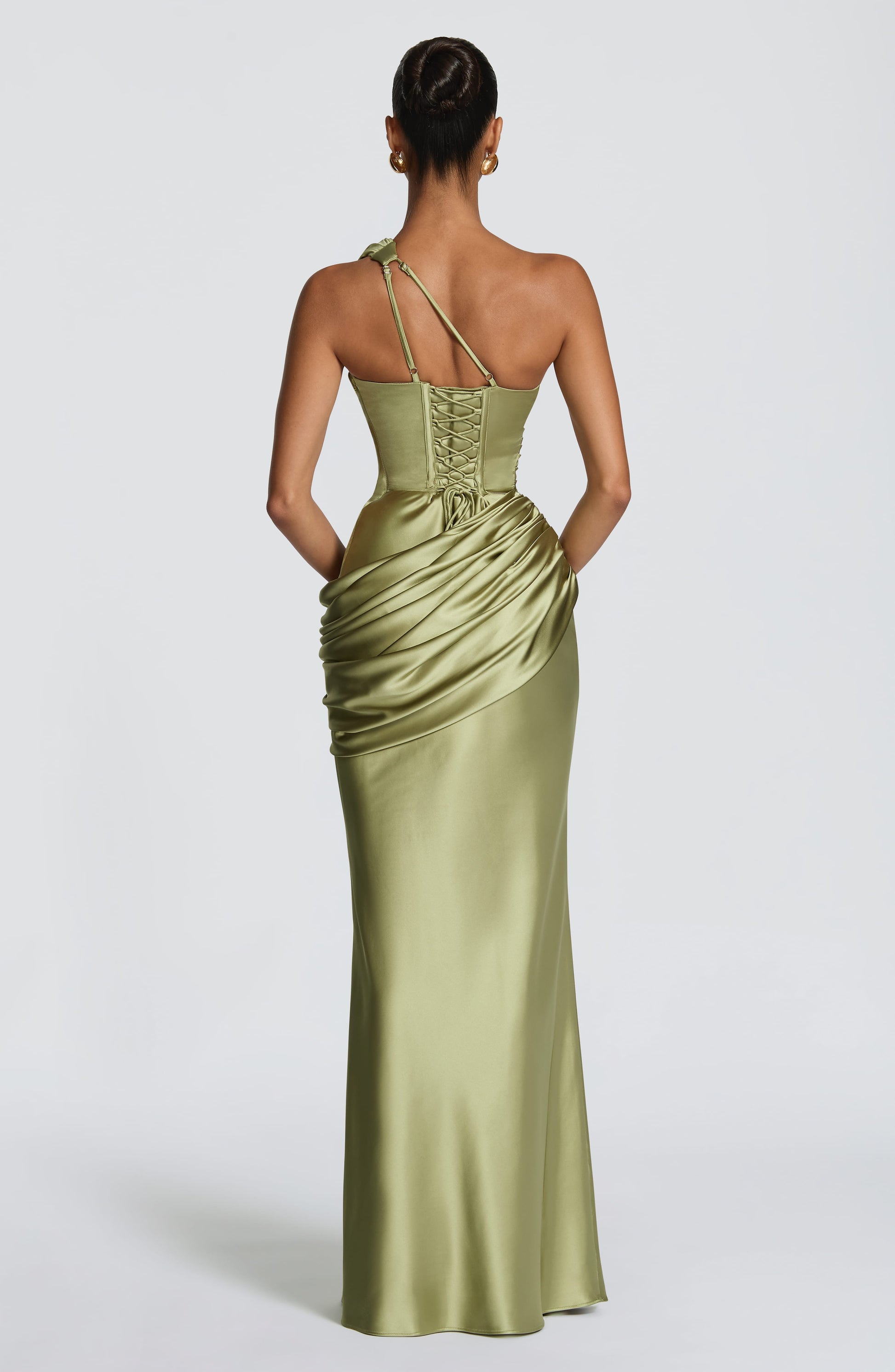 Helena Cutout Plunge Maxi Dress