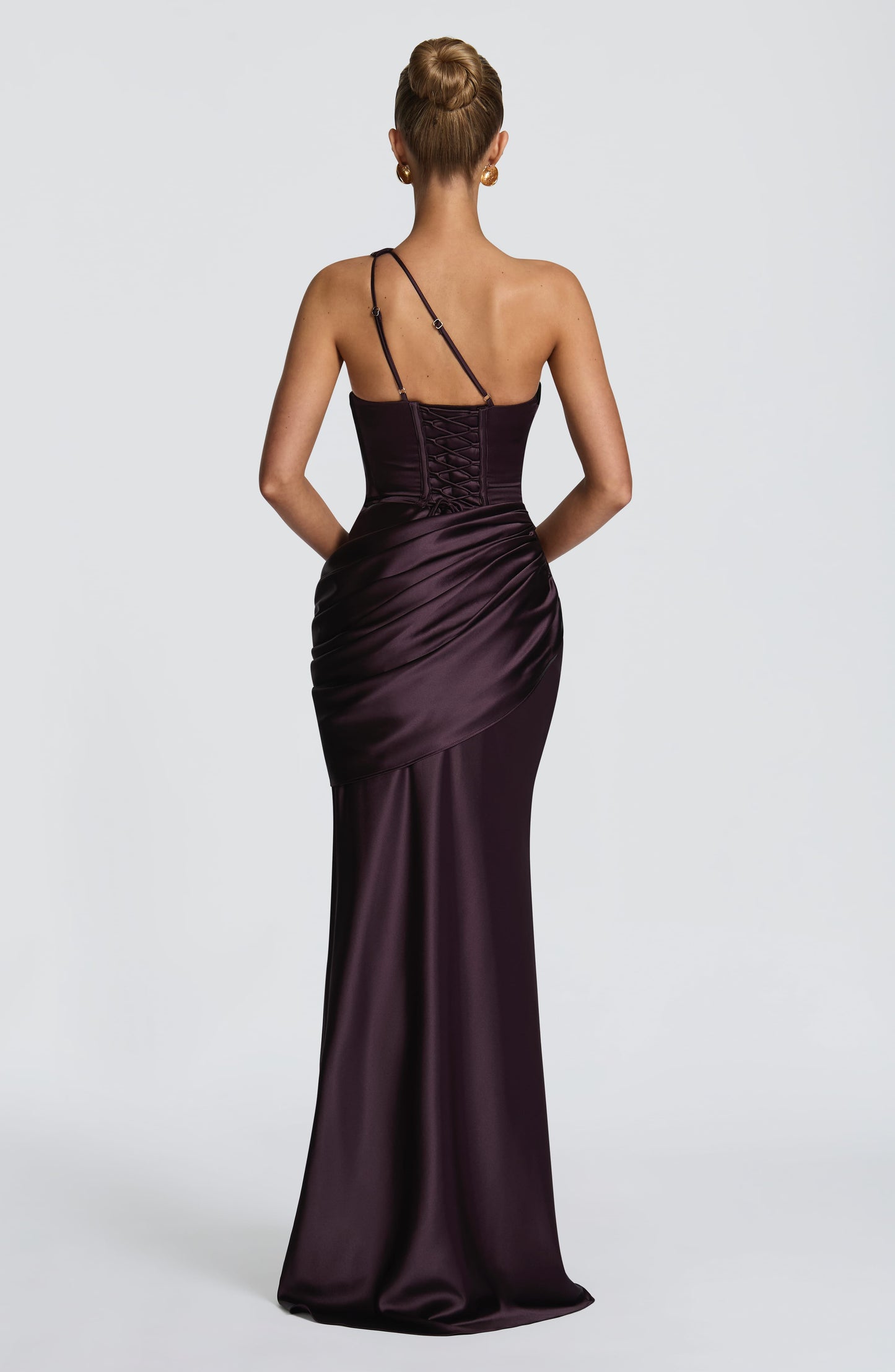 Helena Cutout Plunge Maxi Dress
