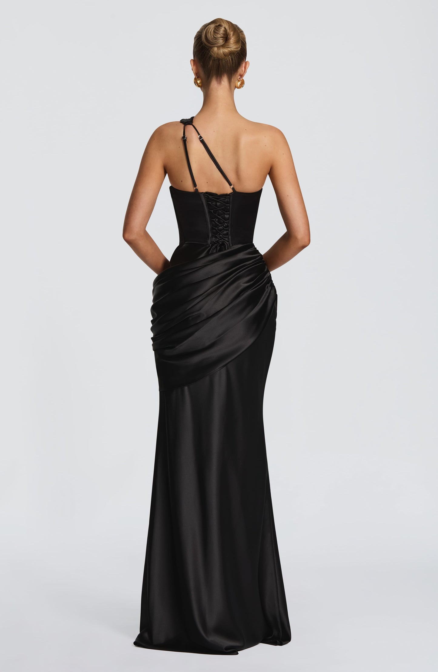 Helena Cutout Plunge Maxi Dress