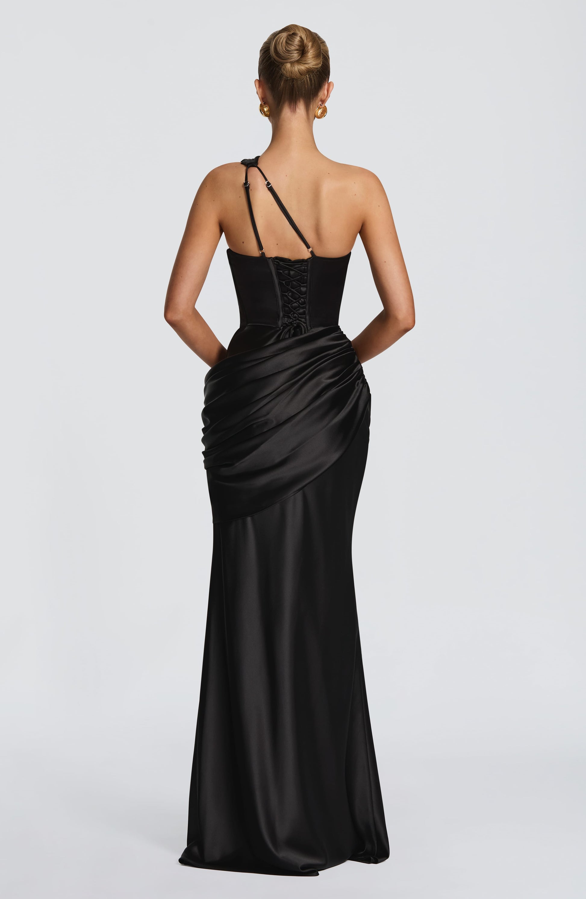 Helena Cutout Plunge Maxi Dress
