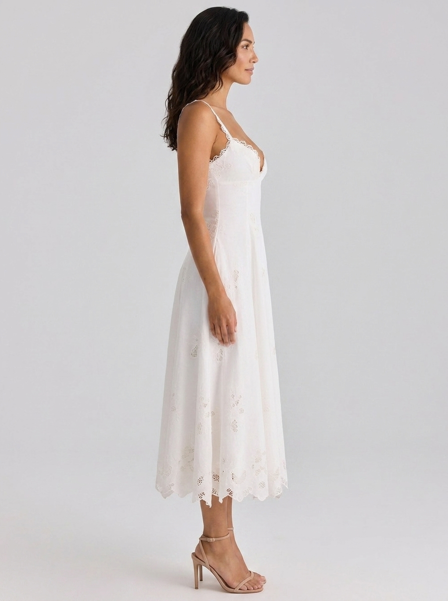 Zaina Floral Cutout Maxi Dress