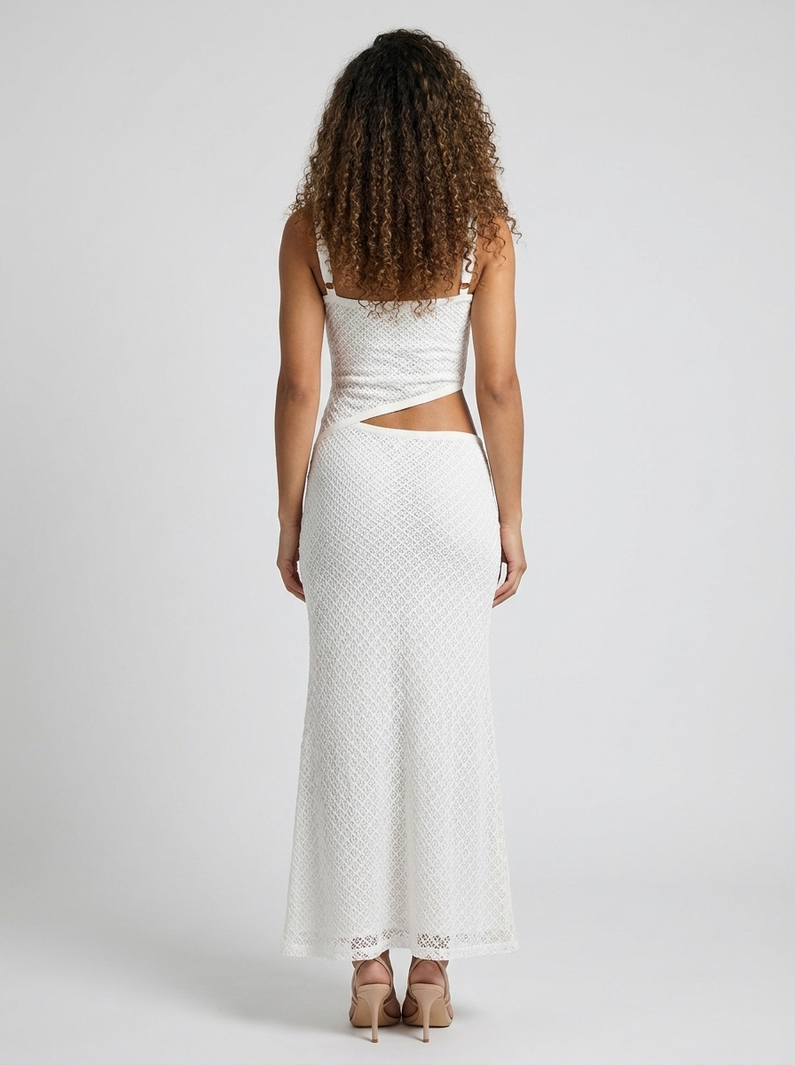 Tessa Bodycon V Maxi Dress