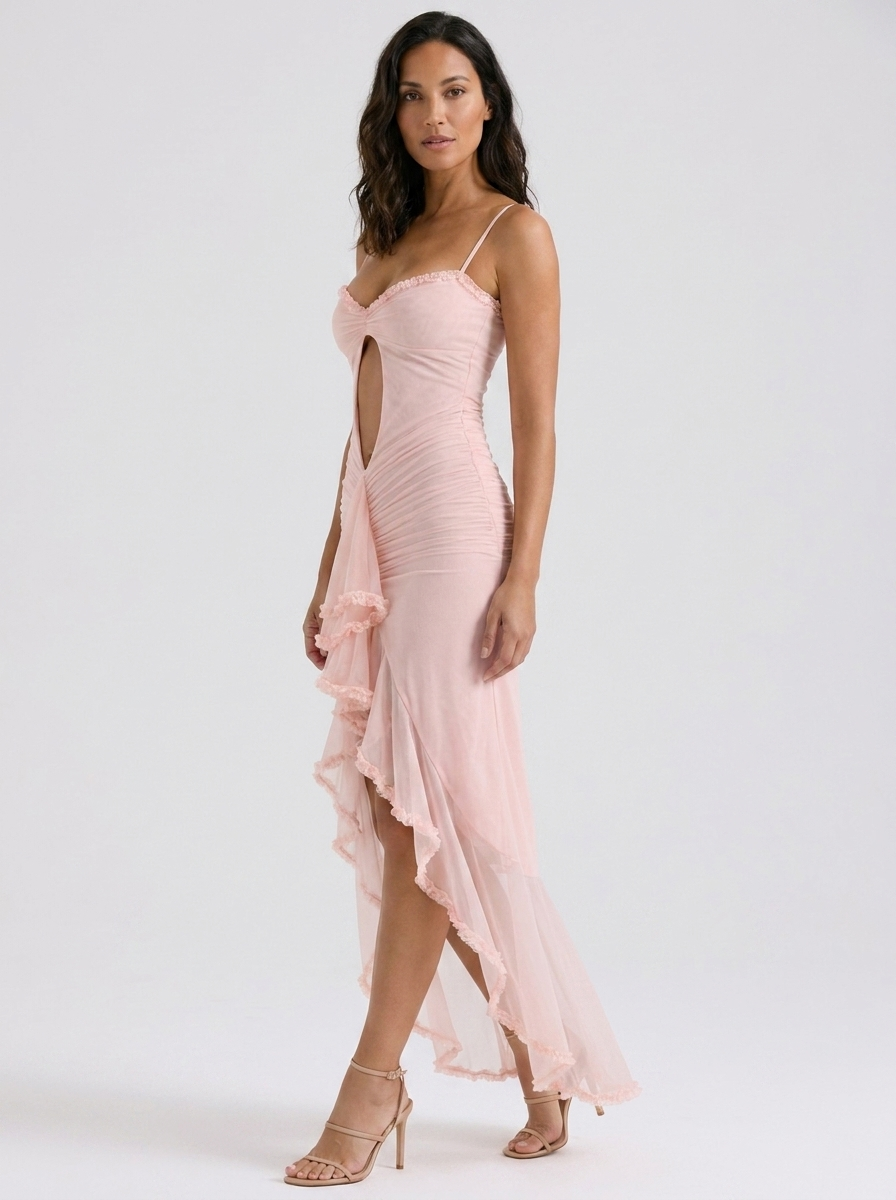 Freya Cutout Sweetheart Maxi Dress