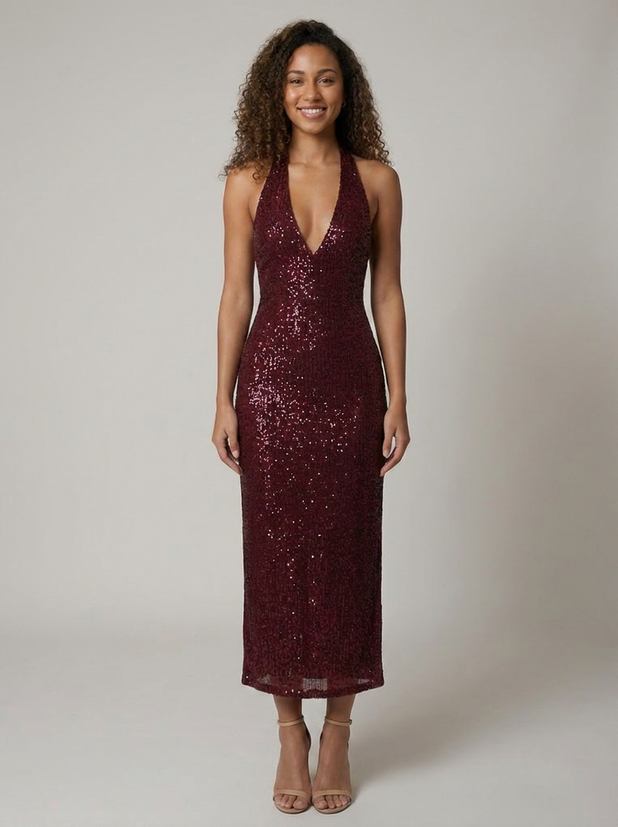 Vera Open Back Maxi Dress