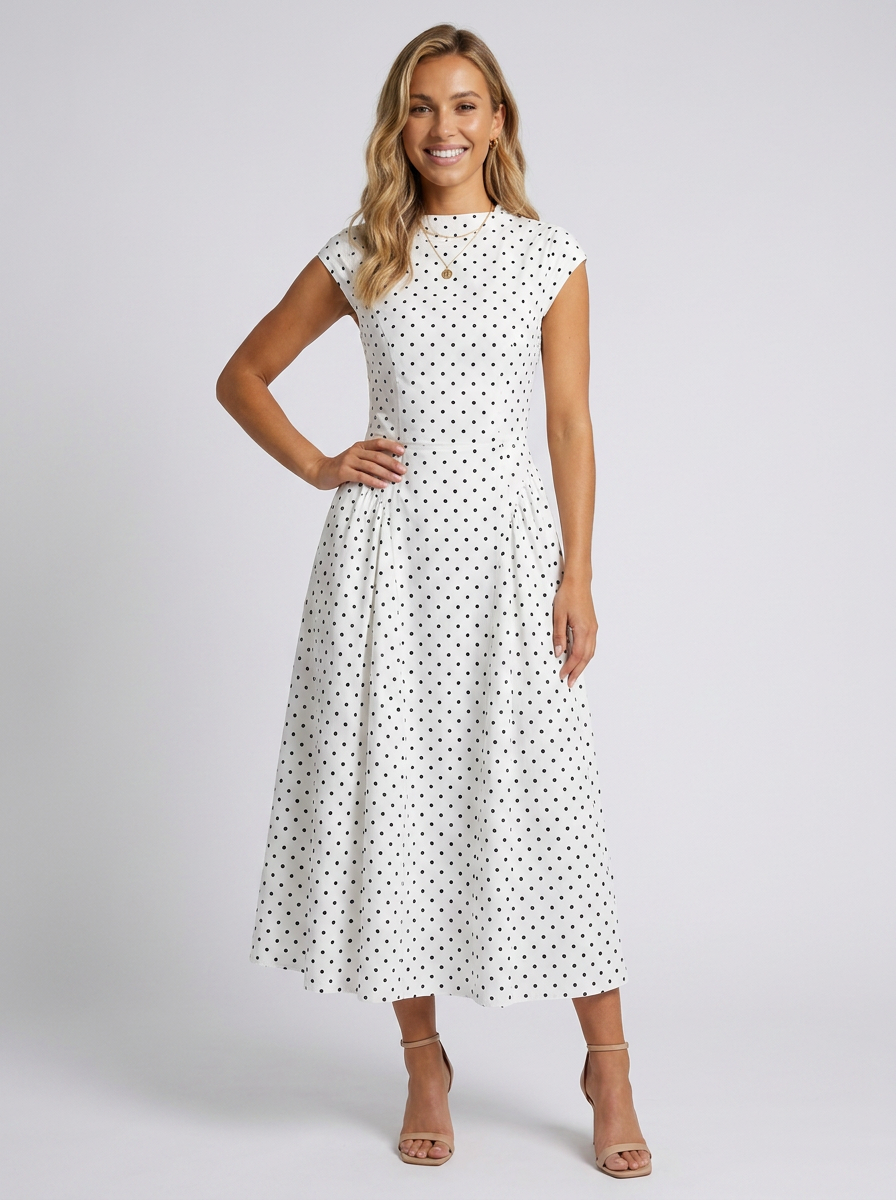 Xenia Elegant Midi Dress