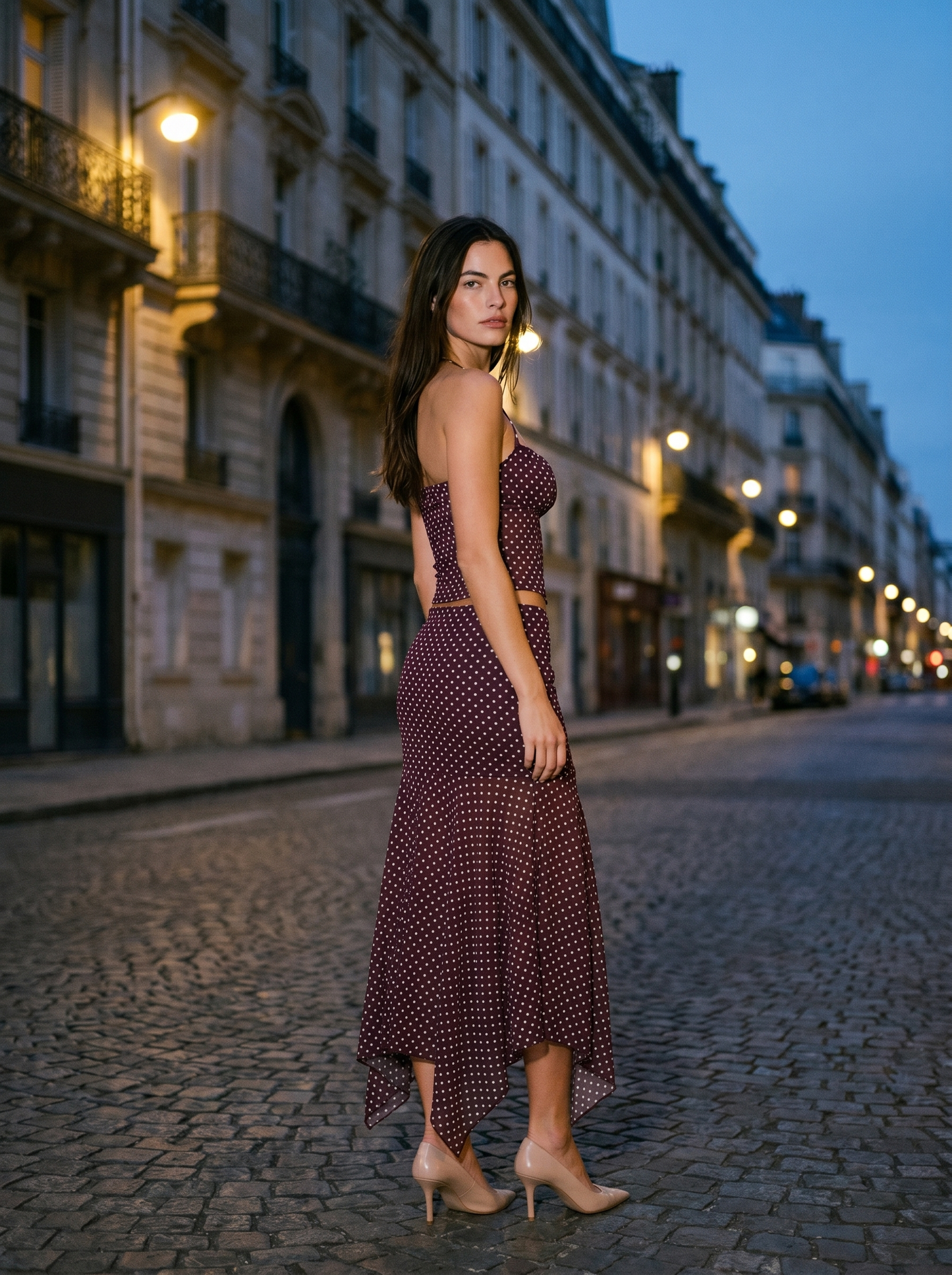Finley Ruched Midi Set