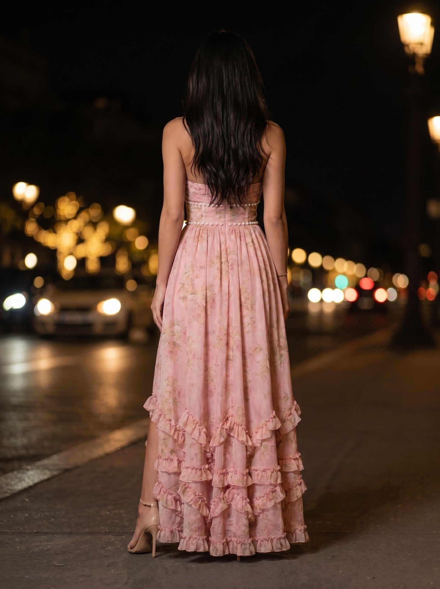 Wynter Maxi Dress - Rose, back
