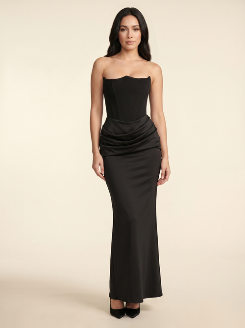 Adriana Corset Maxi Dress