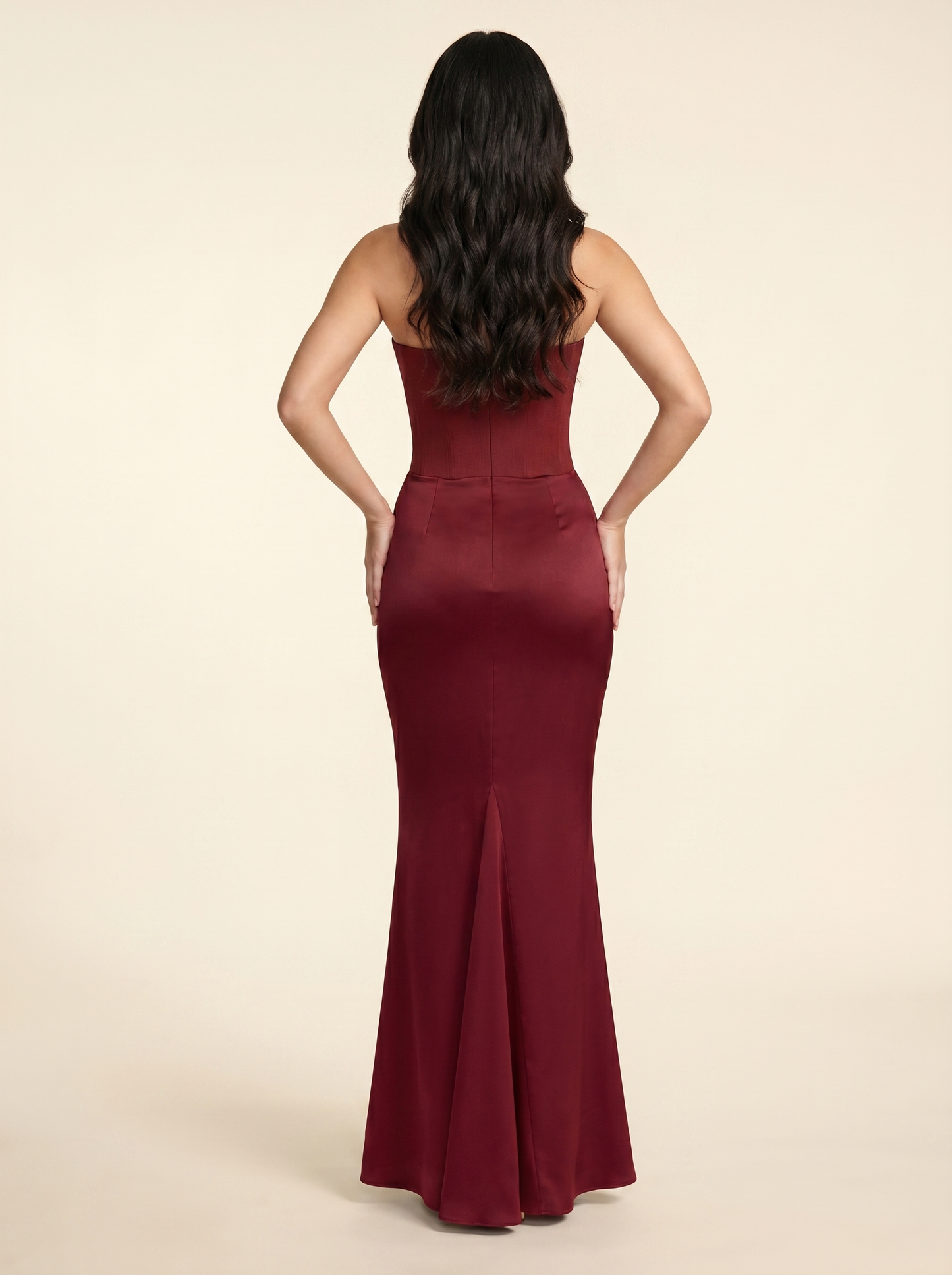 Adriana Corset Maxi Dress