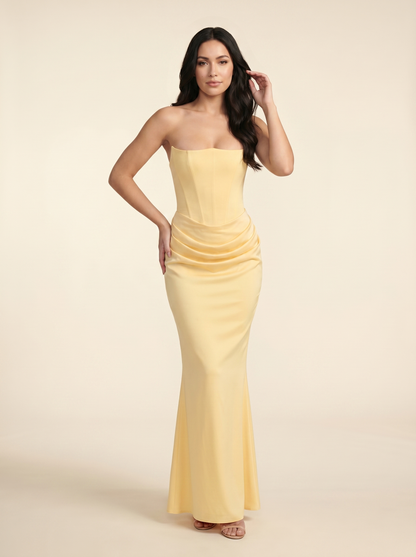 Adriana Corset Maxi Dress