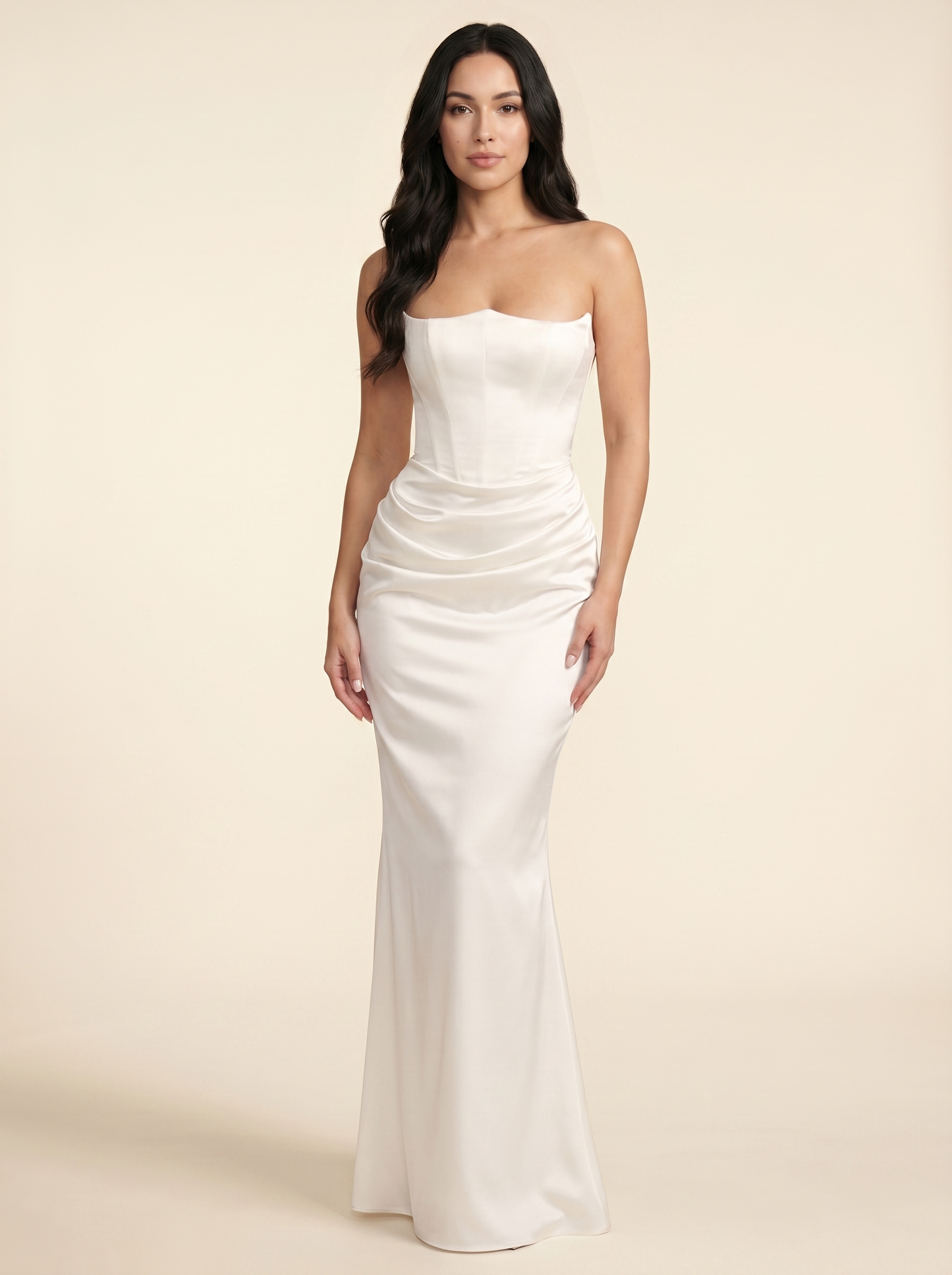 Adriana Corset Maxi Dress