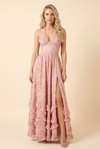 Bianca Floral Tiered Maxi Dress