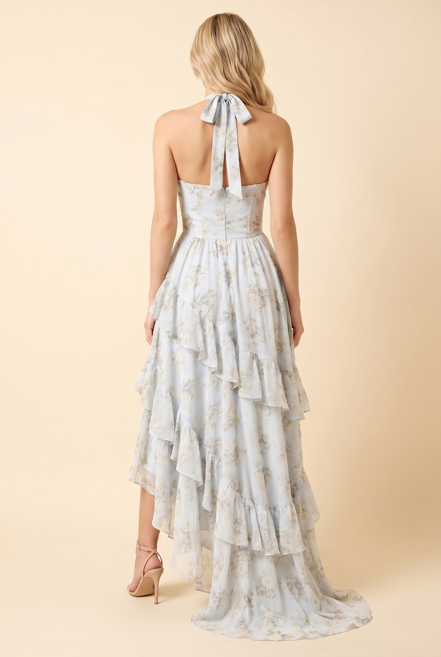Bianca Floral Tiered Maxi Dress