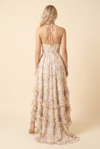 Bianca Floral Tiered Maxi Dress