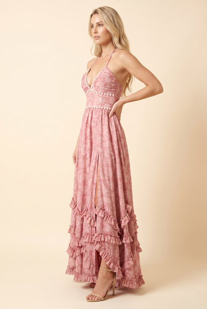 Bianca Floral Tiered Maxi Dress