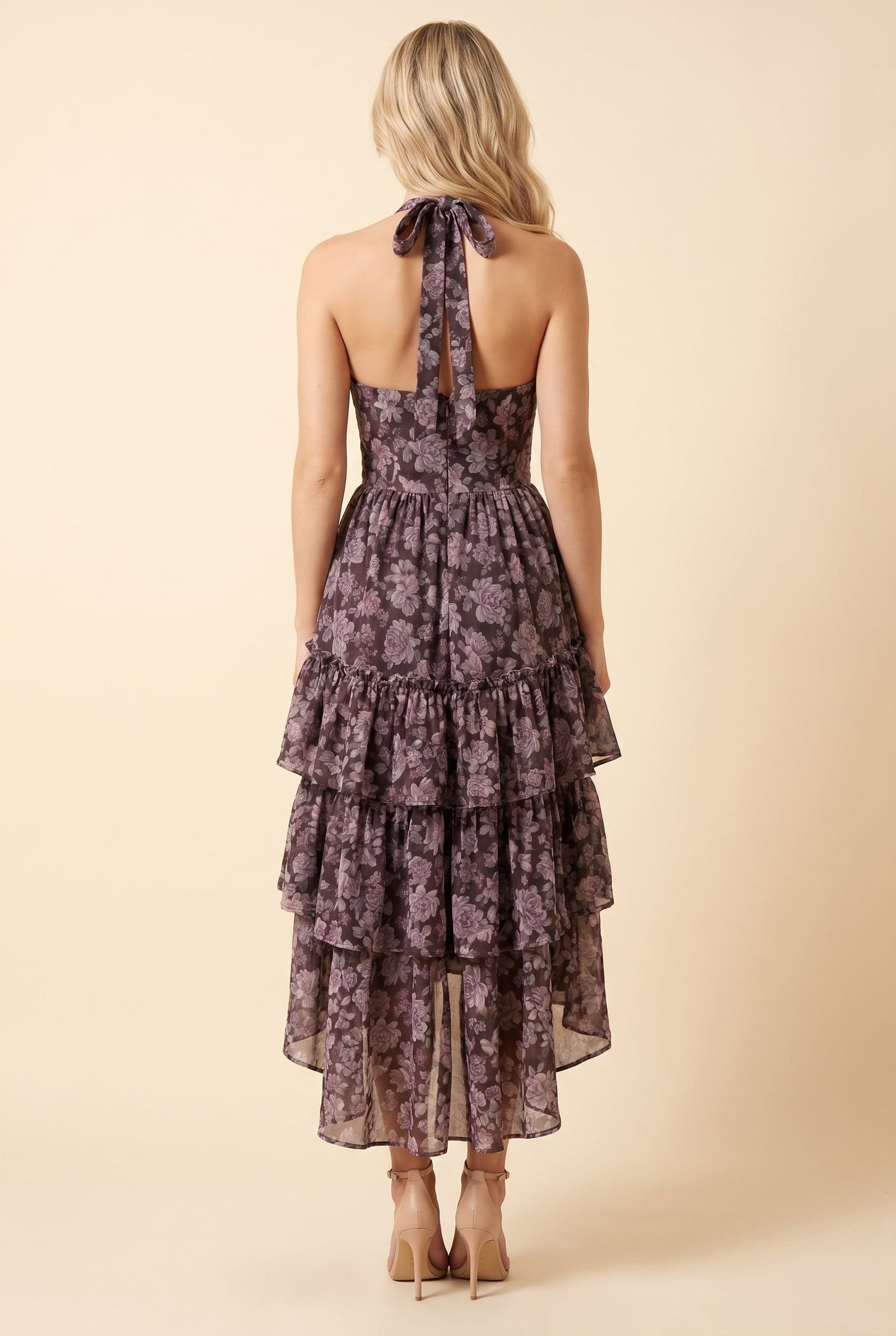 Bianca Floral Tiered Maxi Dress