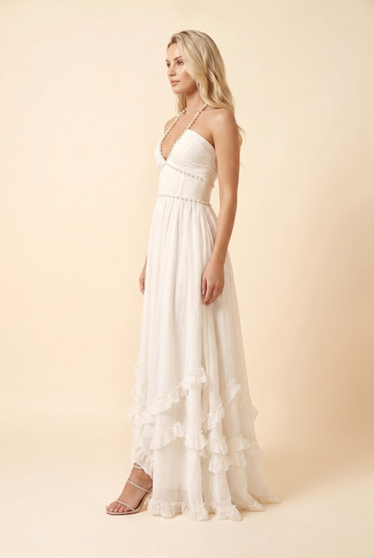Bianca Floral Tiered Maxi Dress