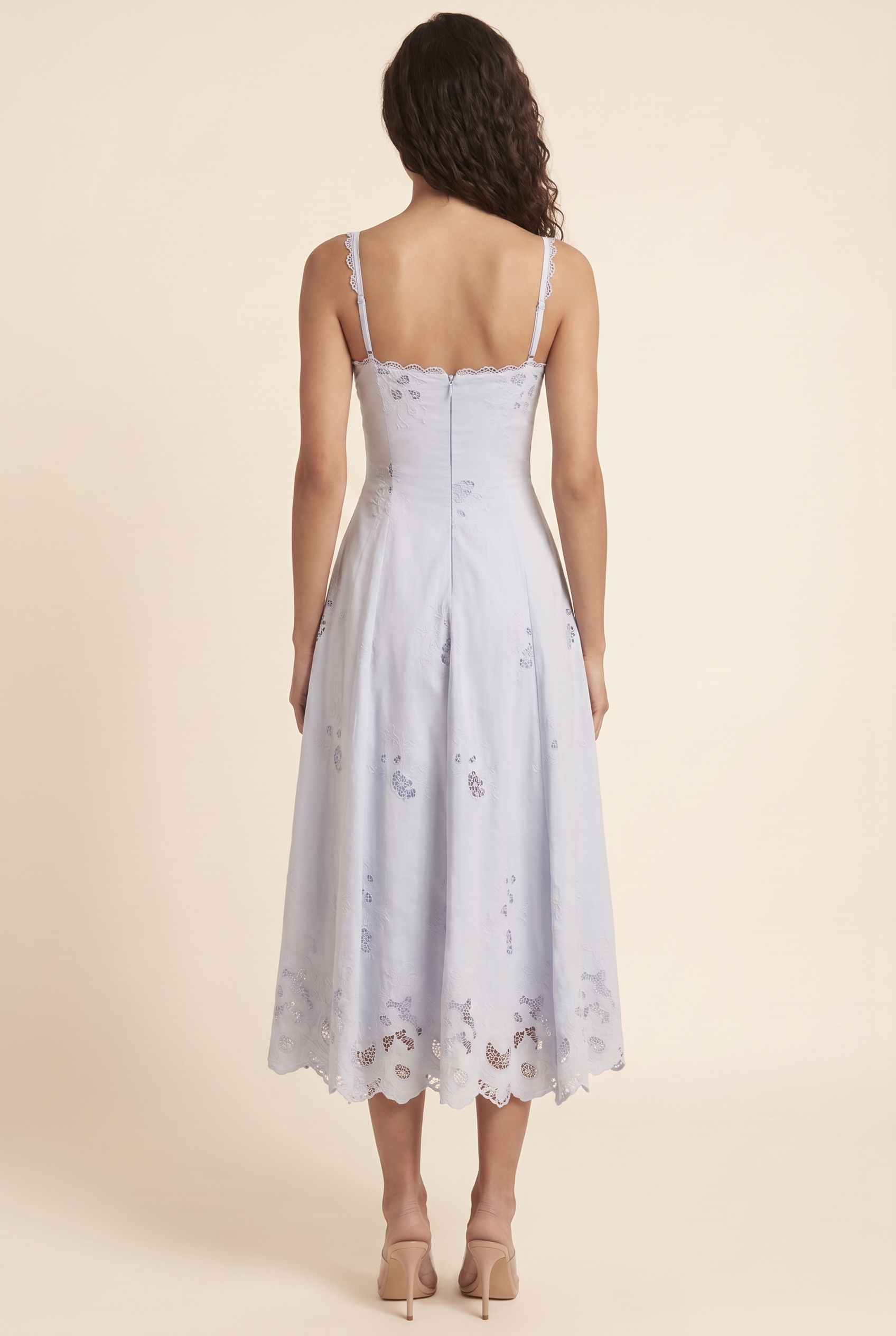Verena Ruched Plunge Maxi Dress