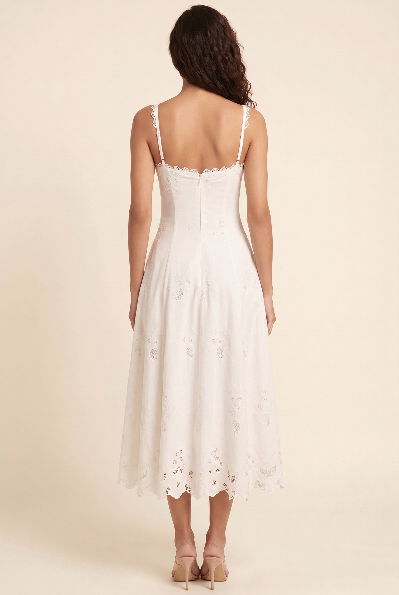 Verena Ruched Plunge Maxi Dress