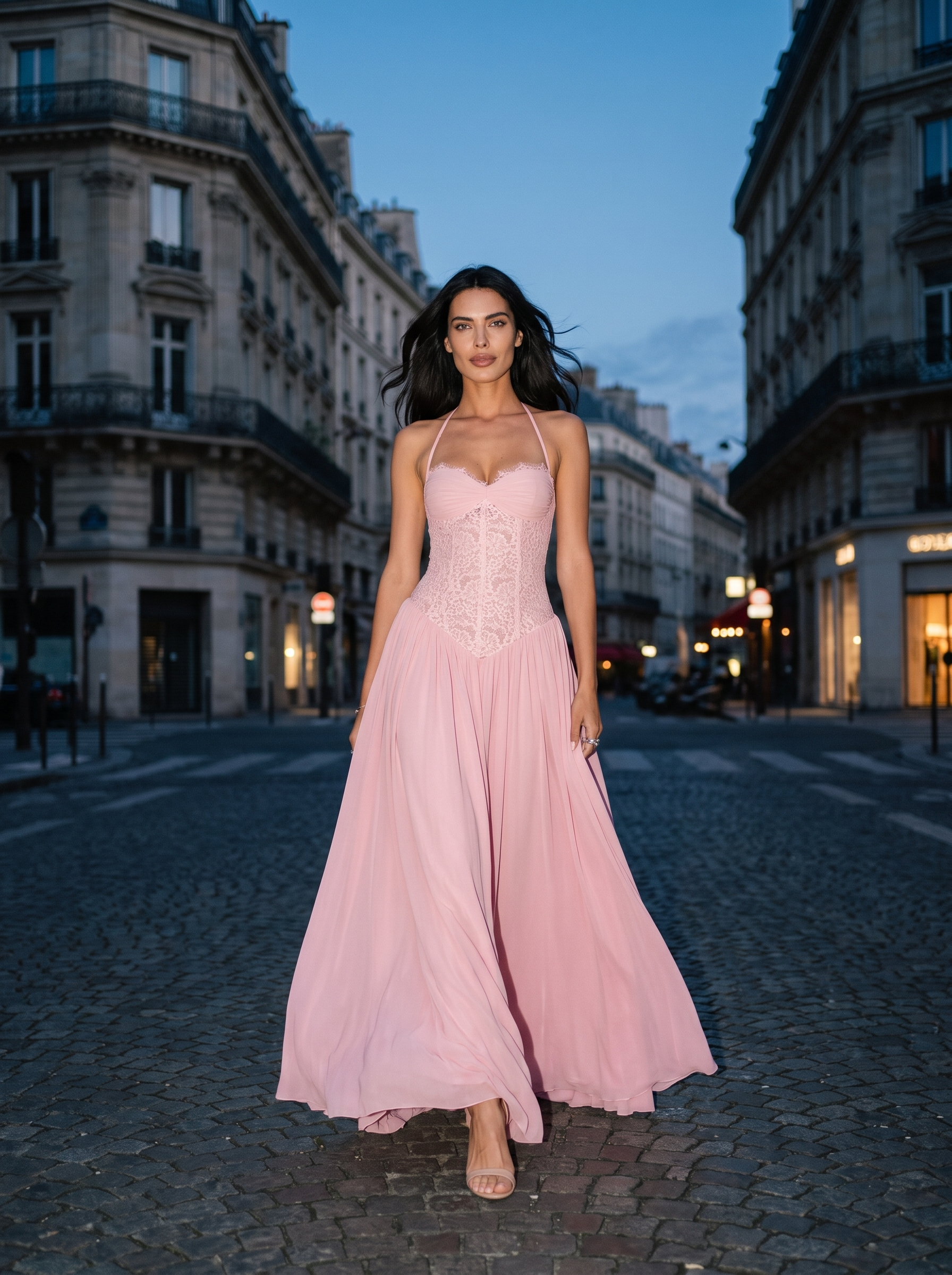 Leonie Maxi Dress - Pink